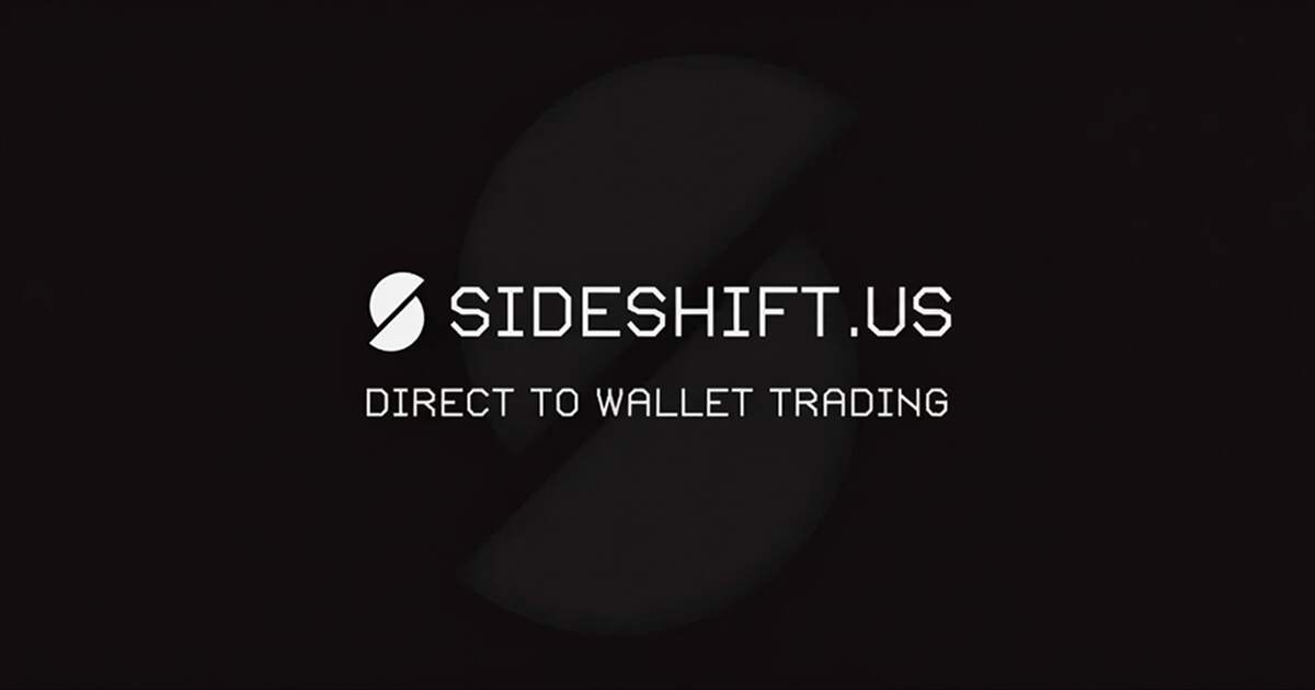 Preview image from SideShift.us: Direct-to-Wallet Crypto Swaps | 300+ Coins